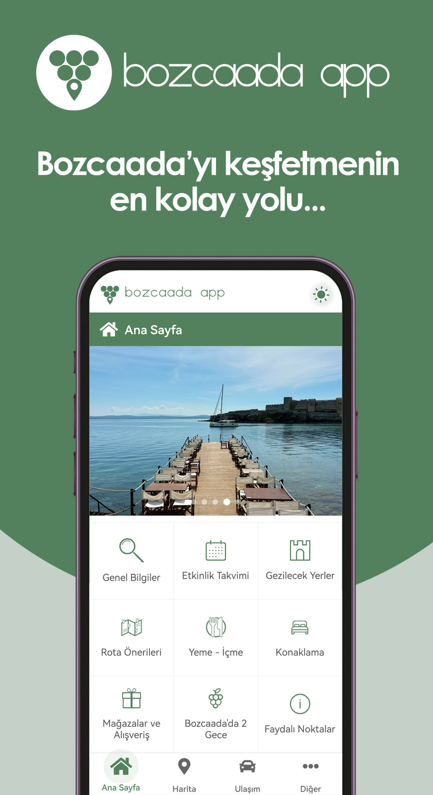 Bozcaada App Screenshot 1